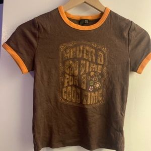 garage baby tee